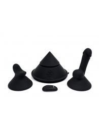 Конусный вибромассажер Cowgirl Cone с 2 насадками - CowGirl - купить с доставкой в Ижевске