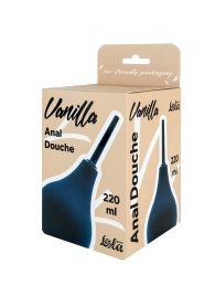 Черный анальный душ Anal Douche L - Lola Games - купить с доставкой в Ижевске
