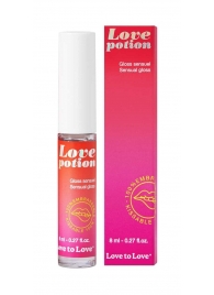 Возбуждающий блеск для губ Love Potion - 8 мл. - Love to Love - купить с доставкой в Ижевске
