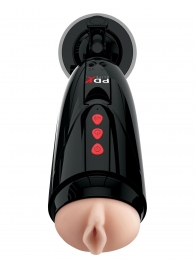 Мастурбатор-вагина с вибрацией Dirty Talk Starter Stroker - Pipedream - в Ижевске купить с доставкой