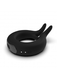 Черное эрекционное кольцо Marry Me Rechargeable Vibrating Cockring - Adrien Lastic - в Ижевске купить с доставкой
