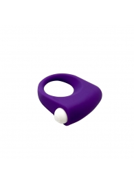 Фиолетовое эрекционное кольцо Puggle Vibrating Ring with Bullet - Adrien Lastic - в Ижевске купить с доставкой