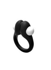 Черное эрекционное кольцо Zippy Vibrating Ring With Bullet - Adrien Lastic - в Ижевске купить с доставкой