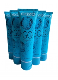 Набор из 5 пролонгирующих лубрикантов на водной основе Egzo Go (по 100 мл.) - EGZO - купить с доставкой в Ижевске