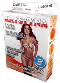 Надувная секс-кукла Krystyna - Boys of Toys - в Ижевске купить с доставкой