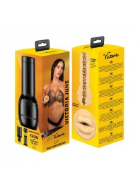 Мастурбатор-ротик Kiiroo Feel Victoria Mouth - Kiiroo - в Ижевске купить с доставкой