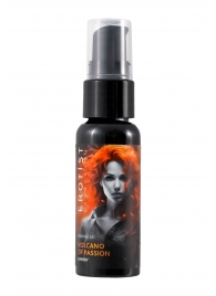 Гель с эффектом вибрации Volcano Of Passion со вкусом вишни - 25 мл. - Erotist Lubricants - купить с доставкой в Ижевске