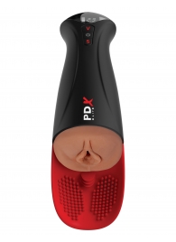 Мастурбатор-вагина в колбе с вибрацией Fuck-O-Matic Pro XL - Pipedream - в Ижевске купить с доставкой