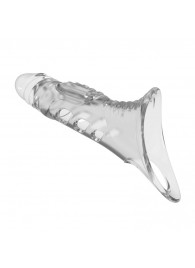 Прозрачная насадка на пенис - 22 см. - Baile - в Ижевске купить с доставкой