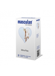 Особо тонкие презервативы Masculan Ultra Fine - 21 шт. - Masculan - купить с доставкой в Ижевске