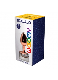 Анальная втулка Wooomy Tralalo Size S с прозрачным кристаллом - Adrien Lastic в Ижевске Анальная втулка Wooomy Tralalo Size S с прозрачным кристаллом - Adrien Lastic