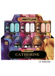 Набор из 15 мастурбаторов Catherine Olga - Baile - в Ижевске купить с доставкой