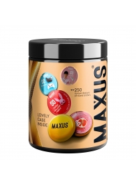 Точечные презервативы MAXUS 2000 Amazing Dots с железным кейсом - 12 шт. - Maxus - купить с доставкой в Ижевске