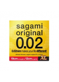 Презерватив увеличенного размера Sagami Original 0.02 XL-size - 1 шт. - Sagami - купить с доставкой в Ижевске