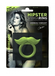 Люминесцентное эрекционное виброкольцо Hipster - Clara Morgane - в Ижевске купить с доставкой