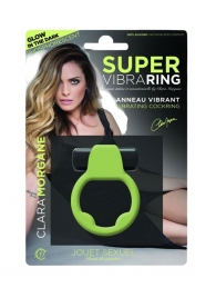 Люминесцентное эрекционное виброкольцо Super - Clara Morgane - в Ижевске купить с доставкой