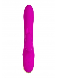 Лиловый тройной вибратор Trinny - 21,5 см. - A-toys