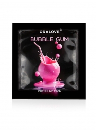 Саше съедобной оральной смазки OraLove с ароматом бабл-гам - 3 гр. - Биоритм - купить с доставкой в Ижевске