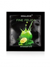Саше съедобной оральной смазки OraLove с ароматом фейхоа - 3 гр. - Биоритм - купить с доставкой в Ижевске