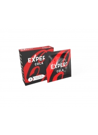 Презервативы с ароматом колы Expert Cola - 3 шт. - Expert - купить с доставкой в Ижевске