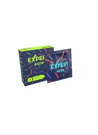 Светящиеся в темноте презервативы Expert Neon - 3 шт. - Expert - купить с доставкой в Ижевске