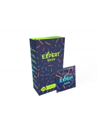 Светящиеся в темноте презервативы Expert Neon - 15 шт. - Expert - купить с доставкой в Ижевске