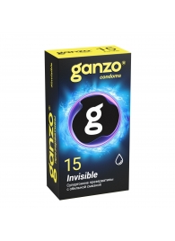 Супертонкие презервативы Ganzo Invisible - 15 шт. - Ganzo - купить с доставкой в Ижевске