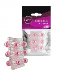 Прозрачная сквозная насадка на пенис с цветными шариками - Erowoman-Eroman - в Ижевске купить с доставкой Прозрачная сквозная насадка на пенис с цветными шариками - Erowoman-Eroman - в Ижевске купить с доставкой