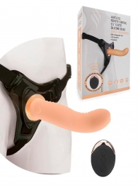 Женский вибрострапон со съемной насадкой и пультом ДУ - Erokay - купить с доставкой в Ижевске