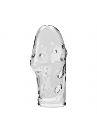 Прозрачная насадка на пенис Booker - 8 см. - Baile - в Ижевске купить с доставкой
