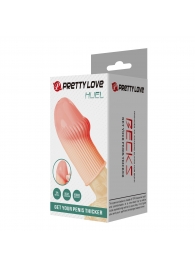 Телесная насадка на пенис Huel - 9 см. - Baile - в Ижевске купить с доставкой