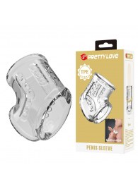 Прозрачная насадка на пенис и мошонку - Baile - в Ижевске купить с доставкой