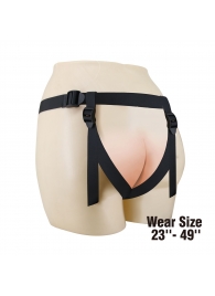 Черные трусики харнесс с платформой Caludio I - Baile - купить с доставкой в Ижевске