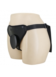 Черные трусики харнесс с платформой Caludio I - Baile - купить с доставкой в Ижевске