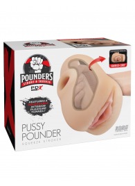 Телесный мастурбатор-вагина Pussy Pounder Squeeze Stroker - Pipedream - в Ижевске купить с доставкой