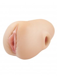 Телесный мастурбатор-вагина Pussy Pounder Squeeze Stroker - Pipedream - в Ижевске купить с доставкой