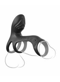 Черная насадка на пенис Ultimate Couples Cage Pro - Pipedream - в Ижевске купить с доставкой