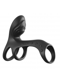 Черная насадка на пенис Ultimate Couples Cage Pro - Pipedream - в Ижевске купить с доставкой