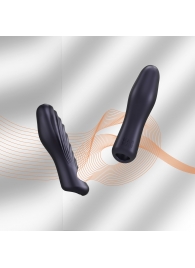 Сливовая силиконовая насадка на пенис с подхватом Manwan Ryzer - Manwan - в Ижевске купить с доставкой