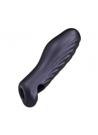 Сливовая силиконовая насадка на пенис с подхватом Manwan Ryzer - Manwan - в Ижевске купить с доставкой