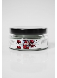 Массажная свеча «Спелая вишня» - 50 мл. - SGAN - купить с доставкой в Ижевске