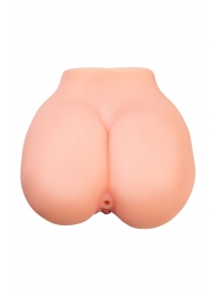 Реалистичный мастурбатор в форме попки с 2 любовными входами - No Name - в Ижевске купить с доставкой