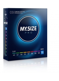 Презервативы MY.SIZE размер 72 - 3 шт. - My.Size - купить с доставкой в Ижевске