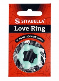 Цветное эрекционное кольцо с 5 бусинами Love Ring - Sitabella - в Ижевске купить с доставкой