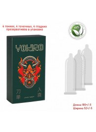 Презервативы YOKIRO Mix - 12 шт. - Sitabella - купить с доставкой в Ижевске