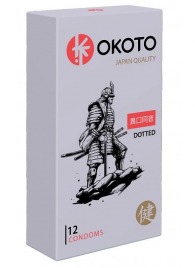 Точечные презервативы OKOTO Dotted - 12 шт. - Sitabella - купить с доставкой в Ижевске