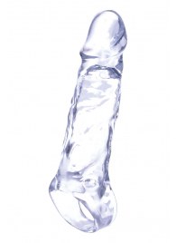 Прозрачная насадка-удлинитель Length Enhancer с подхватом - 16 см. - NMC - в Ижевске купить с доставкой