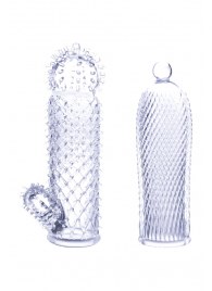 Набор из 2 прозрачных насадок на член Seductive Tickler Sleeves - NMC - в Ижевске купить с доставкой