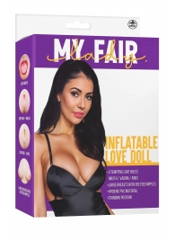 Телесная надувная секс-кукла с 3 любовными отверстиями - NMC - в Ижевске купить с доставкой