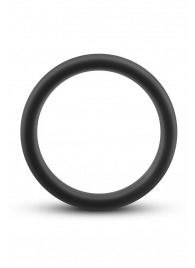 Черное эрекционное кольцо Silicone Go Pro Cock Ring - Blush Novelties - в Ижевске купить с доставкой